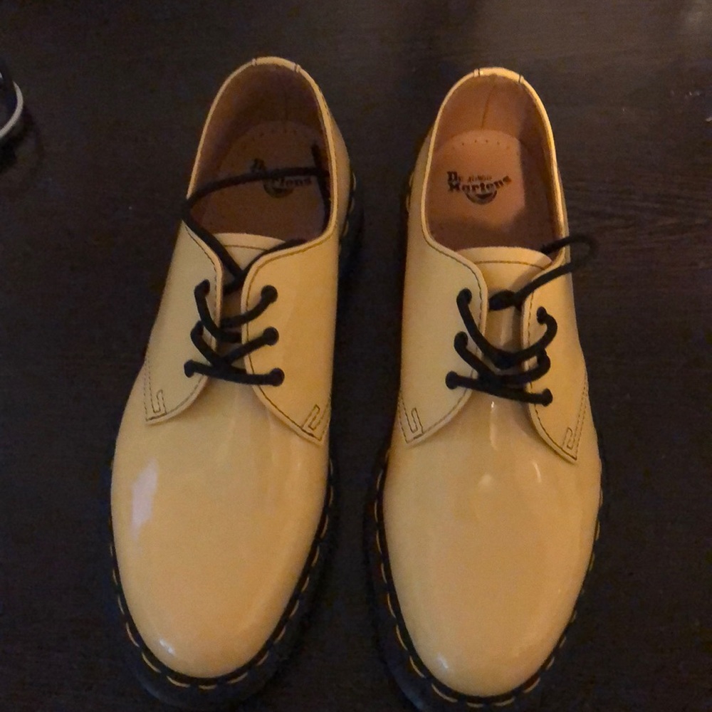 YELLOW DOC MARTENS